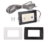Fuabator 36387 Dual Button Wall Switch Toilet Control Panel for Thetford Tecma Silence Plus Toilet, Easy Installation and Reliable Performance