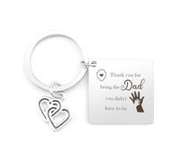 fuakUip Dad Gifts,Gifts for Dad,From Daughter,From Son,Daddy Presents,Father Keyring,Daddy Birthday Gift,Father's Day Gift,Best Daddy Presents