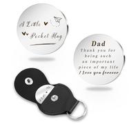 fuakUip Dad Gifts,Gifts for Dad,Presents for Daddy,Father Birthday Presents,Pocket Hug Gift,Father's Day Gift,Fathers Day Gift from Daughter
