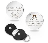 fuakUip Gifts for Her,Gifts for Him,Gifts for Dad,I Love You Gifts for Him,Mum Gifts,Boyfriend Gifts,Gifts for Girlfriend,Gifts for Husband,Small Pocket Hug Love Gift,Father's Day Gifts