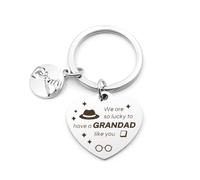 fuakUip Grandad Gifts,Grandpa Gift,Grandad Fathers Day Gift,Grandad Keyring,Gifts for Grandad,Grandad Gifts from Grandchildren,Grandad Birthday Gifts,Best Grandad Gifts,Grandad Christmas Gifts