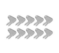 FUANA 10 Pack 8H-5306 Battery Disconnect Key for CAT Equipment, Master Switch Actuation Compatible with Models, Also Functions as Key, Metal Construction