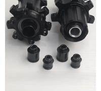 FUANA 12/15mm to 9mm Thru Axle Quick Release Hub Conversion Adapter for Hope for DT Swiss, CNC Machined 7075 Aluminum, 2 Pcs Bike Repair Kit