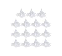 FUANA 15pcs Cone Mesh Gaskets Plant Pots, Breathable Drainage Inserts to Prevent Root Rot, Reusable Plastic Pot Spacers with 3 Sizes Gardening