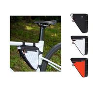 FUANA 1L Capacity Bike Frame Bag for 600D Polyester Waterproof Top Tube Storage for Most Bicycle Types, 19 * 18.5 * 5.5cm Bike Repair Kit