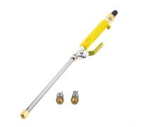 FUANA 2-in-1 for HYDRO High Pressure Washer Wand With Jet And Nozzles, Compatible With 3/4 Garden Hose Or Powered Pressure Washer, Blue(Yellow)