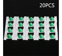 FUANA 20Pcs Car Exterior Doors Side Moulding Trim Clips For BMW E36/E46 323/325/328/330 Auto Cars Exterior Accessory Automotive Exterior Accessories