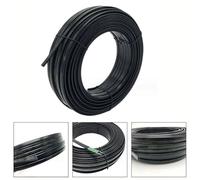 FUANA 20W/M 50m Self-Temperature Limiting Heating Cable for Roof Deicing and Pipe Anti-Freeze, Flame Retardant PE Sheath with Tinned Copper Wire, 200-240V AC Electric Tester Sensor Receiver