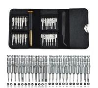 FUANA 26 in 1 Screwdriver Set Repair Tool Kit for for DJI for MAVIC Pro, for DJI 4/3/2, RC Drones, Smartphones, Watches and Digital Devices, Chrome Steel with PU Leather Case