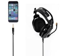 FUANA 2M Audio Cable for Logitech ASTRO A10 A30 A40 with Mute Volume Control and Extended Length, for Gaming Headsets Earphone Cable