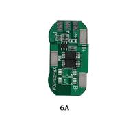 FUANA 2S 7.4V Lithium-ion Charging Module with Built-in PCM PCB,6A/10A Discharge & Charge,Power Bank and DIY Battery Pack