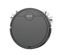 FUANA 3-in-1 Robot Vacuum Mop for Pet Hair, Smart Obstacle Avoidance, App Controlled Cordless Self-Charging for Hard Floor(Black)
