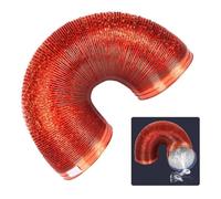 FUANA 3 Meters High-Temperature Aluminum Foil Exhaust Duct for Kitchen Range Hoods, Diameter 153mm/183mm/203mm, Heat Resistant Flexible Vent Pipe Door Lock