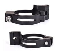 FUANA 34.9mm 31.8mm Front Derailleur Clamp Adapter for Bike Frame Mount with Aluminum Alloy Band