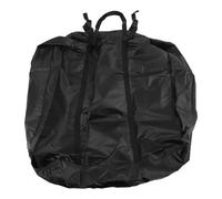 FUANA 420D Oxford Cloth Triple Fold Mattress Storage Bag with PU Coating, UV-Resistant Cover for Bedding, Clothes and Folding Mattress, Black Rearview Mirror Rod