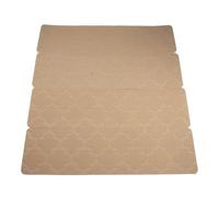 FUANA 4PCS Non-Slip Stair Mats 76 x 20.3cm TPR Backing Washable Polyester Rugs for Safe Slip-Resistant Steps in Brown/Beige/Black Accessories