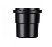 FUANA 58mm Coffee Dosing Cup for Espresso Portafilter, 140mL PC Black Cup