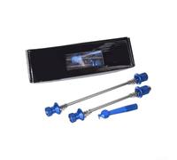 FUANA 7-Pin Security Skewers for Road and MTB Wheels | 3-piece set includes front, rear, seat post; 7-pin anti-theft design; fits 100mm front, 130-135mm rear