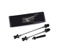 FUANA 7-Pin Security Skewers for Road and MTB Wheels | 3-piece set includes front, rear, seat post; 7-pin anti-theft design; fits 100mm front, 130-135mm rear