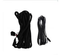 FUANA ABS for mini USB Car Charger Cable for Android System ABS for | Right angle for design; reduces connector stress; ideal for sat nav; dash cam power; black finish