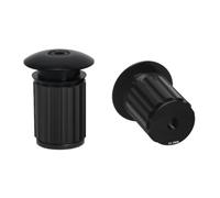 FUANA Aluminum Alloy Bicycle Handlebar End Caps for Mountain, Road, Folding and Fixie Bikes, 1 Pair Bike Repair Kit