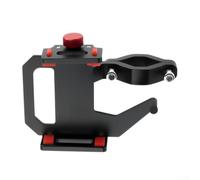 FUANA Aluminum Alloy Bike Phone Holder 60-100mm Waterproof(Red)
