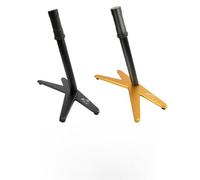 FUANA Aluminum Bicycle Display Rack for Brompton, Adjustable Angle Parking Stand with Black and Gold Finish, 355 x 320 mm Bike Repair Kit