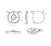 FUANA Automatic Retractable Data Cable Reel for Android and Type-C - 1.2m 3m Extension with 5V=2A Output, Portable 103 * 17.5mm Size Electric Tester Sensor Receiver