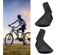 FUANA Bicycle Road Bike Brake Levers Hoods Cover for SRAM Apex Rival Force RED, Silicone Shift Cover Pair, Black/Red Bike Repair Kit