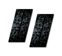 FUANA Car B-Pillar for HONEYCOMB Decal Sticker for Door Post Trim Protection 2 Pieces 50cm x 25cm(A)