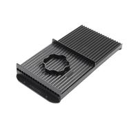 FUANA Carp Fishing Boilie Rolling Table ABS Baitmaker Smooth for Round Boilies, 30x15cm with 8/12/14/16/20mm Diameter Options, 1 Pc 12mm