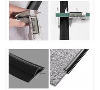 FUANA Carpet Edge Strip Floor Transition for 10mm Thickness Carpets, TPE Seamless Border Trim for Safe & Smooth Joining, 6m - Dark Grey Door Lock