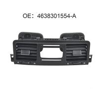 FUANA Central AC Vent Panel Middle Dashboard Air Outlet Interior Trim For Mercedes For Benz For G-Class W463 2013-2018 Black