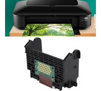 FUANA Color Print Head QY6-0059 for Canon IP4200 MP500 MP530 Printers, Replaceable Inkjet Printhead with Protective Cover, ABS+Metal Electric Tester Sensor Receiver