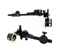 FUANA Compound Bow Sight Adjustable Single Pin Aluminum Alloy Accessory with Quick Detach Mount