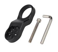 FUANA Computer Holder for GARMIN for Bryton Speedometers, ABS Mount for Stem Headset Top Cap, 88x35mm Black