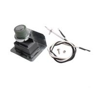 FUANA Deluxe Grill Ignitor Kit 65737 with Ground Wire, Button and Screw, Sturdy Plastic and Metal Replacement for Enhanced Ignition Reliability