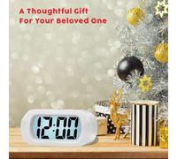 FUANA Digital Alarm Clock for Kids with Large LCD Display, Snooze & Night Light, USB or Battery Powered, for Travel and Home Use Radiator Accessories
