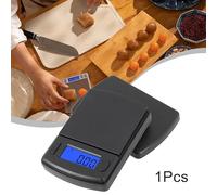 FUANA Digital Scale for Precision Weighing 0.01g Accuracy Backlit LCD Portable Electronic Scale for Travel Cooking 100g-500g Door Lock