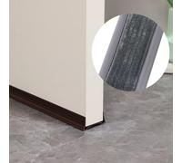 FUANA Door Stopper Draft Excluder 93x5cm for Under Door Bottom - PVC Felt Seal Strip for Draft Noise Weather Protection, Thermal Insulation Energy Saving, Easy Install for Home Office Use