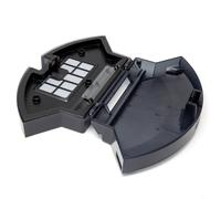 FUANA Dustbin with Integrated HEPA Filter for iHome S1 V9 Robot Vacuum, ABS Plastic Easy Clean Captures Fine Dust for Air Quality