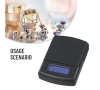 FUANA Electronic Scale High for Precision Portable Backlight Digital Scale 100g-500g/0.01g Door Lock