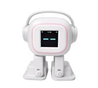 FUANA EMO Robot AI Chatbot, Emotional Sensing Touch Interaction Smart For COMPANION Robot, Voice Control Singing Dancing Desktop Pet Toy With Animated Display