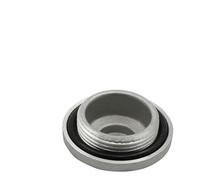 FUANA Engine Valve Tappet Adjustment Cover Cap with O-Ring 17mm M30x1.5 for Honda Models Including ATC, CB, CBR, CRF, TRX, GL, VT, VTX, XR, Z50