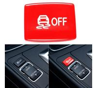 FUANA Enhance Your Car's Look with this Car Button Cover Trim for BMW 1 2 3 4 Series F20 F21 F22 F30 F32 F33 F36 (Black)