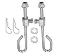FUANA Essential GX24864 Mower Deck Lift Links Complete with Lock Nuts and Washers Designed to Fit Popular Tractor Models Like the D110 Automotive Exterior Accessories