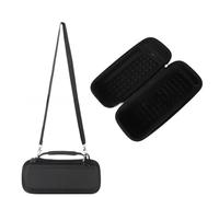 FUANA EVA Storage Case for Bose SoundLink Plus, 31 x 13 x 10 cm, Waterproof Protective Carry Case with Accessory Compartment, Black Earphone Cable