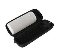 FUANA EVA Storage Case for JBL GRIP Speaker, 22 x 9 x 9 cm, with Shoulder Strap and Carabiner, Compact Protective Carry Case for Outdoor Use Earphone Cable