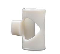 FUANA Flute Blowing Aid for Beginners, Mouth Blower Whistle to Help Regulate Airflow, Easy to Use for Learning Flute, Plastic and Lightweight Design, Compatible with C/D/E/F/G Key White No2 for GFmode