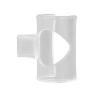 FUANA Flute Blowing Aid for Beginners, Mouth Blower Whistle to Help Regulate Airflow, Easy to Use for Learning Flute, Plastic and Lightweight Design, Compatible with C/D/E/F/G Key No2 for GFmode